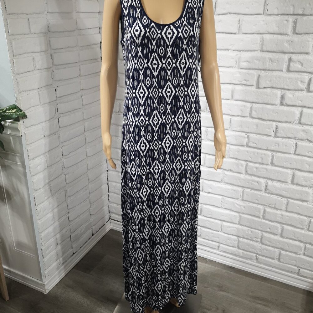 Mario Serrani Italy Ladies Size Medium Sleeveless Maxi Dress